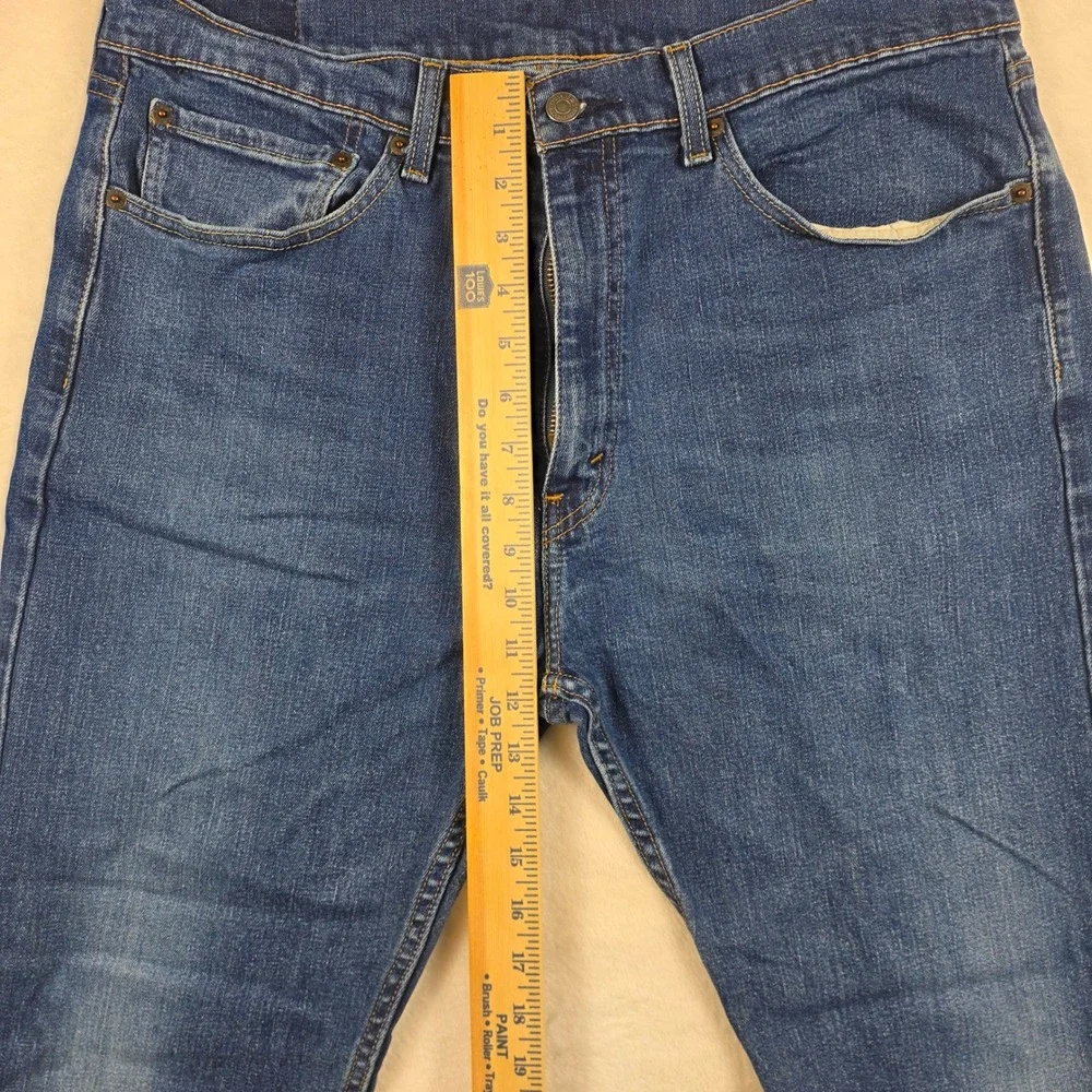 Levi's 505 Regular Fit Mens 36x30 Blue‎ Excellent Straight Leg Jeans